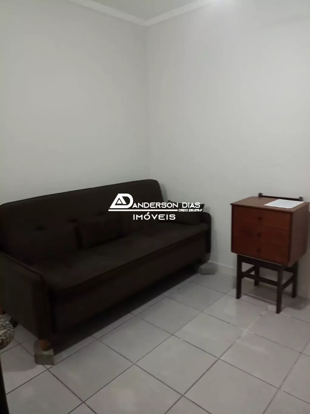 Apartamento mobiliado com 1 dormitório à venda 45m² por $ 220.000 - Prainha- Caraguatatuba/SP